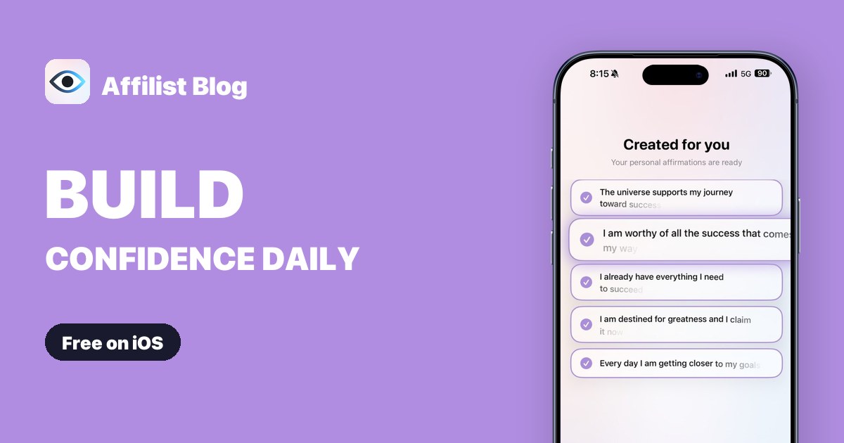 Daily affirmations for confidence — Affilist